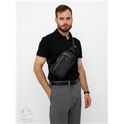 Рюкзак мужской кожаный 1102H black Heanbag