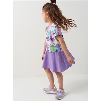 Платье трикотажное для девочек