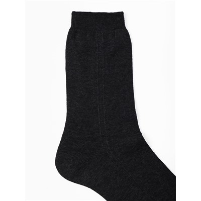 Носки мужские шерстяные, размер 27 (41-42), серые