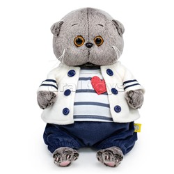 Кот Басик BABY в морском комплекте
