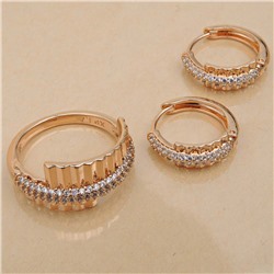 XUPING Кольцо/Серьги с замком кольцо арт. 58 0746 (id 289748)