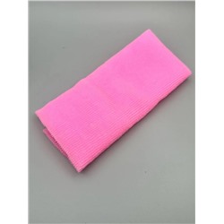 Bath Towel Мочалка-полотенце для душа с пилинг-эффектом / Nylon Long Exfoliating Towel, жесткая, розовый 28180