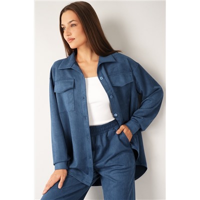 Женский костюм из микровельвета Happyfox