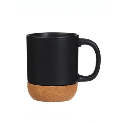 Кружка керамическая с пробковым дном «Будь первым», 400 мл