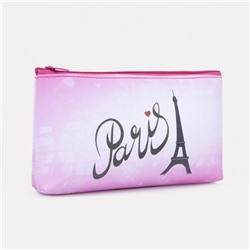 Косметичка на молнии, цвет розовый