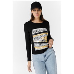 Туника 7243 (Черный)