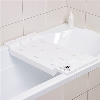 УЦЕНКА Сиденье для ванной, цвет снежно-белый