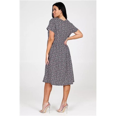 Платье 04 мелкие-цветы НАТАЛИ, 1186947