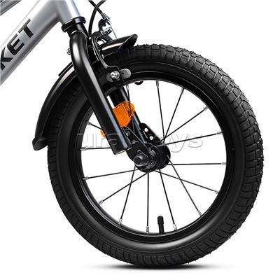 Велосипед 14" Rocket First, цвет серый