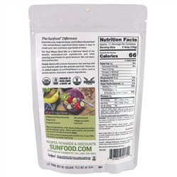 Sunfood, Органическая смесь асаи и аристотелии чилийской для боула, 170 г (6 унций)