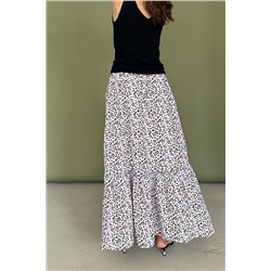 Юбка  NATURE098/01/Белый, розовый