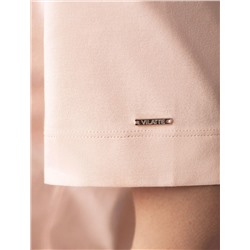 Свободная футболка с принтом из премиального хлопка с эластаном