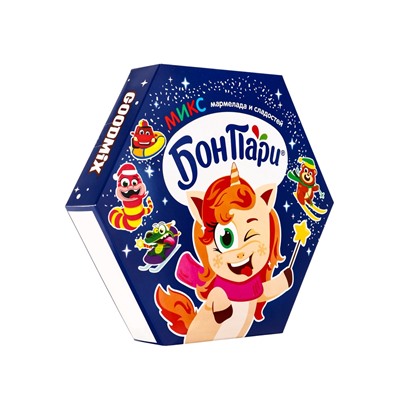 Сладкий новогодний подарок «Бон Пари», детский, 376 г