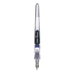 Ручка перьевая Pilot PLUMIX NEON, узел 0.58 мм, чёрный корпус