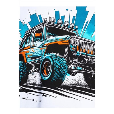 Комплект трикотажный для мальчиков: фуфайка (футболка), брюки PLAYTODAY, 1239623