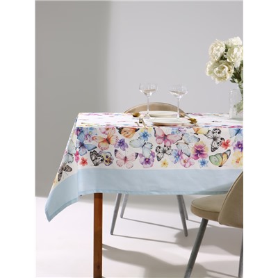 Скатерть «Этель. Бабочки», 110×147 см, 100% хлопок, репс 210 г/м²