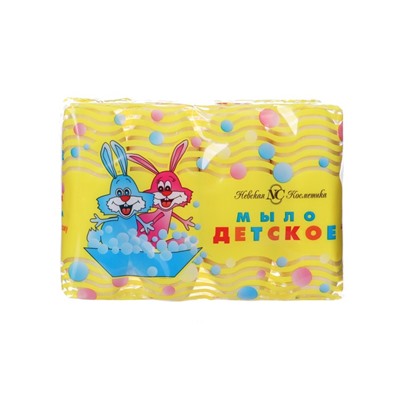 Детское мыло Невская косметика, 4 x 100 г