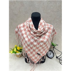 Платок в клетку из кашемира, мультицвет