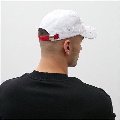 Бейсболка с вышивкой MINAKU, размер 58, белая