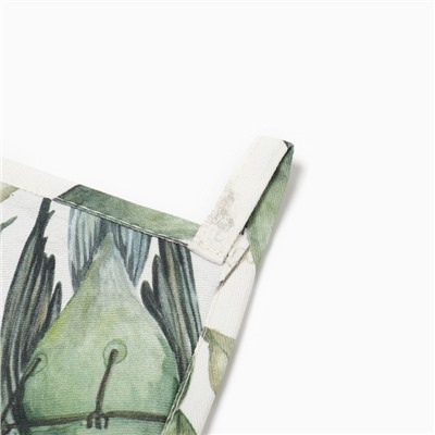 Прихватка Этель «Готовь с душой» 19×19 см,100% хлопок, ватин, 250 г/м²