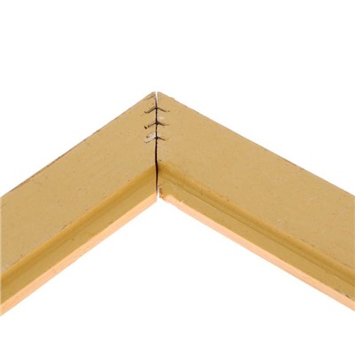 Рама для картин (зеркал) 80×100×4 см, дерево «Версаль», золотой