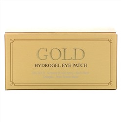 Petitfee, гидрогелевые патчи для глаз с золотом, 60 шт.