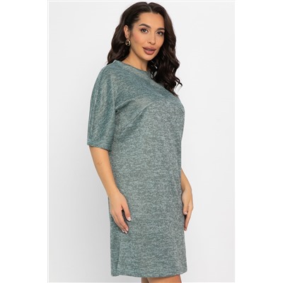Платье трикотажное Ветта (зеленое) П14599-10М