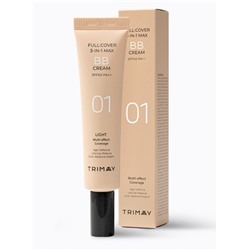 Trimay Многофункциональный BB-крем 01 Full Cover 3-in-1 Max BB Cream SPF40 PA++ 01