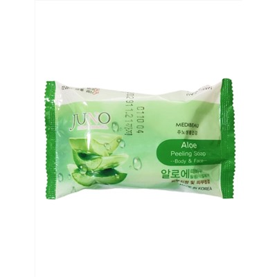 MEDIBEAU Косметическое пилинг-мыло для лица и тела с экстрактом алоэ / Aloe Peeling Soap, 150 г