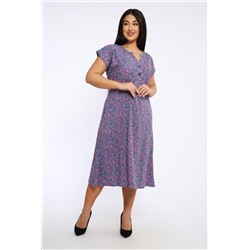 Платье 83509 (Серо-голубой)