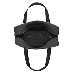 Сумка для спорта "BLACK & WHITE" черный/белый 38x29x20 см