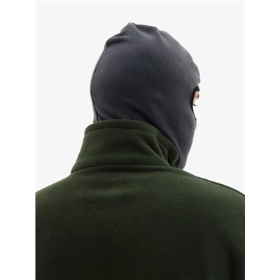 Маска-балаклава, флис, размер универсальный, серая