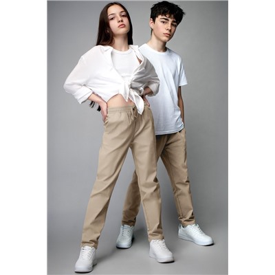 Льняные брюки для девочки Happyfox