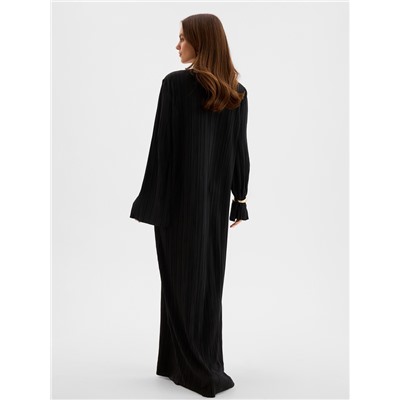 Платье женское MIST Classic collection, макси, размер 44-46, чёрное