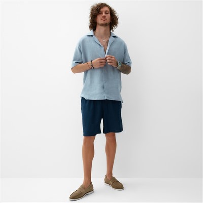 Шорты мужские MIST, размер 56, тёмно-синие