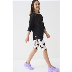 Фуфайка трикотажная для девочек (футболка) PLAYTODAY, 1243231