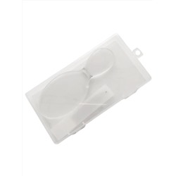 Kristaller Набор в пластиковом кейсе: нано-пилка для ног и стеклянная нано-пилочка для ногтей 28046