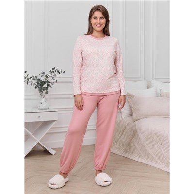 Пижама Жаккард-1 (Розовый)