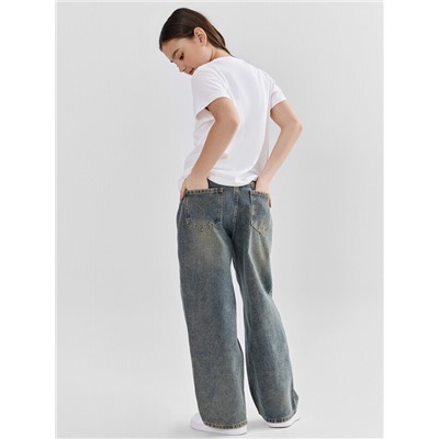 ДЖИНСЫ ДЛЯ ДЕВОЧЕК (осенне-зимний ассортимент) 2026-1DTG302-2t