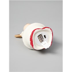 Светодиодная фигура «Олененок в свитере», 13.8×6×7 см, 1 LED, керамика, от батареек LR44×3, тёплый белый свет