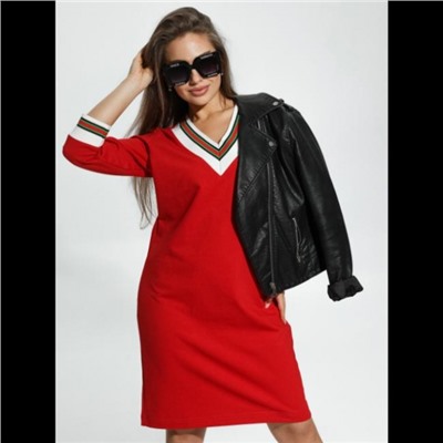 Платье Гламур (Алый)