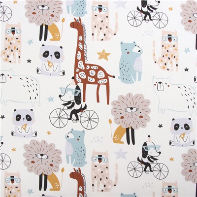 Постельное бельё ясельное LoveLife «Зоопарк», сатин