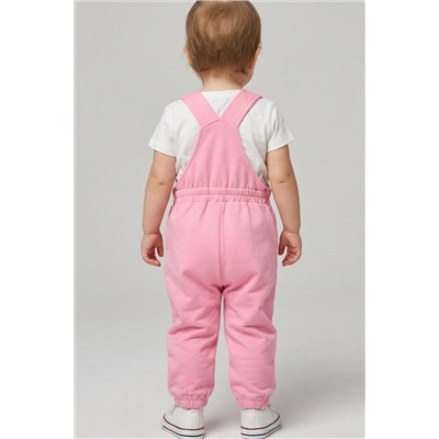 Полукомбинезон детский трикотажный для девочек PLAYTODAY, 1240237