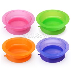 Тарелочка детская для первых блюд на присоске