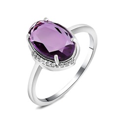 Кольцо, синт.александрит, Жасмин