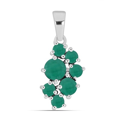 Подвеска, изумруд берилл, Биргит