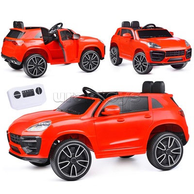 Электромобиль U023391Y "Виват" на аккумуляторе, с р/у управлением, в коробке (красный) царапины потё