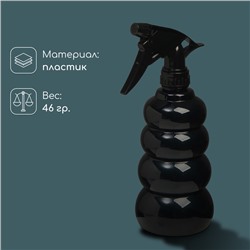 Пульверизатор, 0.55 л, h=22.5 см, чёрный перламутр, Greengo