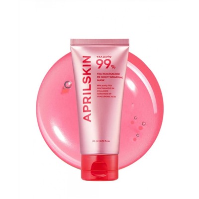 APRILSKIN Ночная маска-пленка TXA Niacinamide 99 Night Wrapping Mask