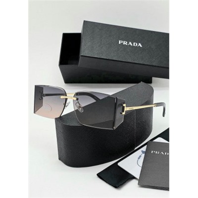 Набор женские солнцезащитные очки, коробка, чехол + салфетки #22945022